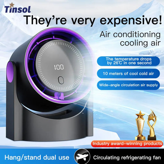 Whisper-Quiet Portable Air Fan